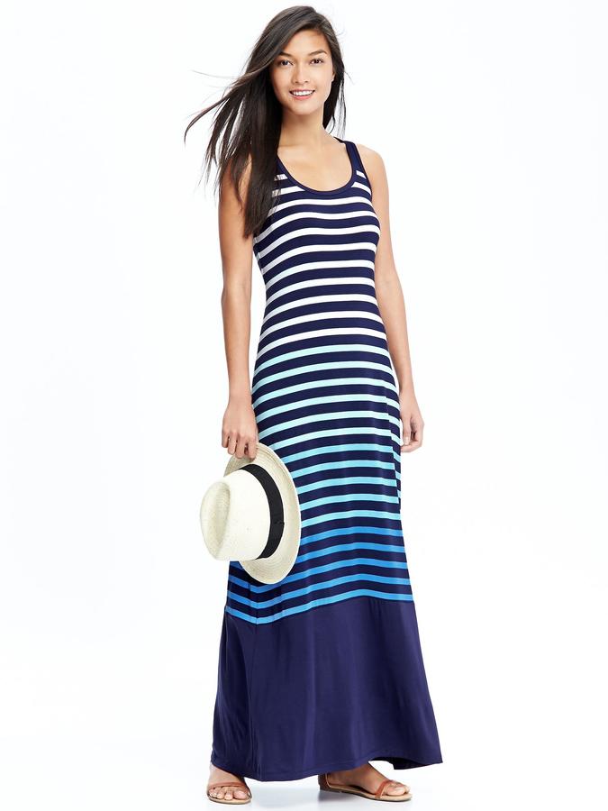 Old Navy Jersey Tank Maxi Dresses, $29 | Old Navy | Lookastic