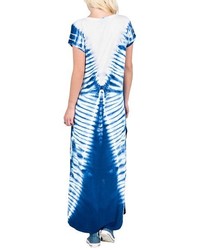 Volcom Supersonic Maxi Dress Size X Small Blue