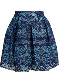 Blue Mesh Skirt