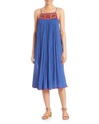 Calypso St. Barth Laranya Midi Tank Dress