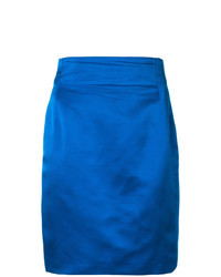 Versace Vintage High Rise Fitted Skirt