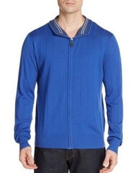 Tailorbyrd Wool Zip Sweater