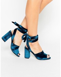 Asos Hitch A Ride Lace Up Mules