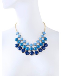 The Limited 3 Tone Gem Statet Necklace