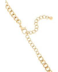 Kenneth Jay Lane Gold Plated Crystal Necklace
