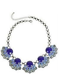 jcpenney Mixit Blue Flower Statet Necklace