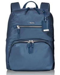 Tumi Voyageur Halle Nylon Backpack Blue