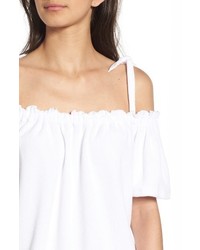 Juicy Couture Venice Beach Microterry Off The Shoulder Top