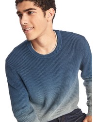 Gap Cozy Textured Ombre Crewneck Sweater