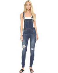 Cheap Monday Carbon Blue Dungaree Overalls