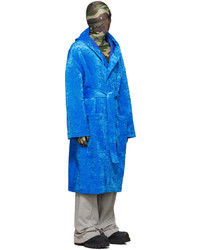 Vetements Blue Bathrobe Coat