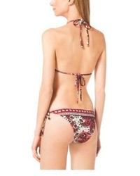 Michael Kors Michl Kors Paisley Print String Bikini Top