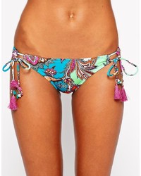 Hobie Paisley Adjustable Hipster Bikini Bottoms