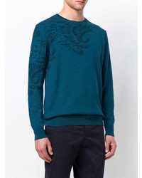 Etro Leaf Pattern Sweater