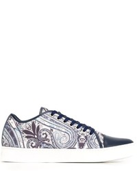 Etro Floral Paisley Print Sneakers