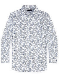 Daniel Cremieux Cremieux Long Sleeve Paisley Print Woven Shirt