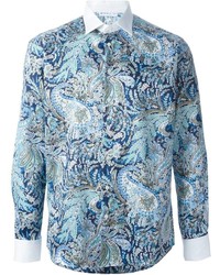 Etro Floral Paisley Print Shirt