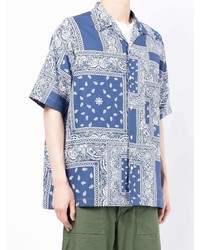 Destin Bandana Pattern Print Shirt