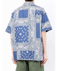 Destin Bandana Pattern Print Shirt