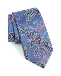 Nordstrom Men's Shop Bennett Paisley Silk X Long Tie