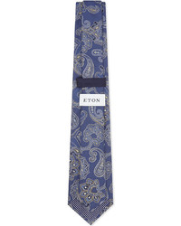 Eton Large Paisley Silk Tie