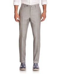 Incotex Benson Sharkskin Dress Pants