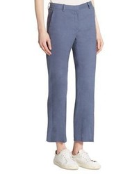 Theory Hartsdale Cropped Straight Leg Pants