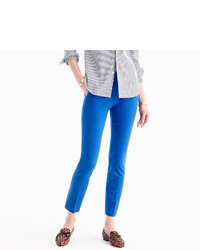 J.Crew Petite Martie Slim Crop Pant In Stretch Cotton With Side Zip