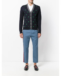 Gucci Web Cropped Trousers