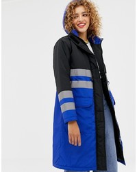 ASOS DESIGN Anorak Parka With Reflective Tape