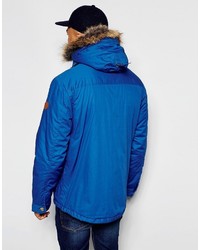 NATIVE YOUTH Arctic Parka Jacket With Curved Hem