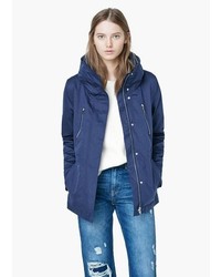 Mango Outlet Casual Hooded Parka