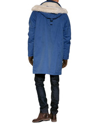 Marc by Marc Jacobs Parka In Icelandic Blue