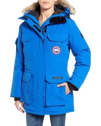 Canada Goose Pbi Expedition Hooded Down Parka With Genuine Coyote