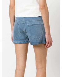 Mr & Mrs Italy Patched Denim Shorts