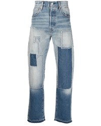 Levi's Made & Crafted Levis Made Crafted Patchwork Design Straight Leg Jeans