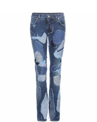 Dolce & Gabbana Patchwork Jeans