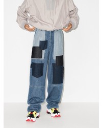 Sunnei Patchwork Loose Fit Jeans