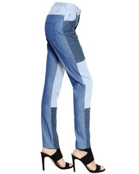 Sansovino 6 Patchwork Cotton Denim Jeans