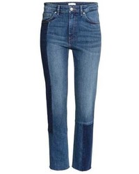 H&M Slim Regular Patchwork Jeans
