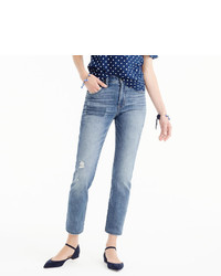 J.Crew Tall Vintage Crop Jean With Patchwork
