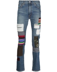 Junya Watanabe MAN Patchwork Slim Cut Jeans