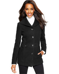JM Collection Single Breasted Pea Coat