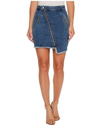 Joe's Jeans Asymmetrical Zipper Skinny In Karla Skirt