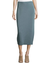 Eileen Fisher Washable Silkcotton Midi Pencil Skirt Plus Size