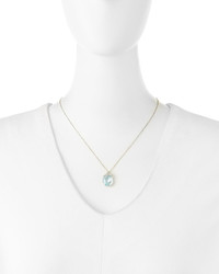 Alexis Bittar Fine Topaz Diamond Pendant Necklace