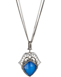 Stephen Webster Jaws Long Two Sided Crystal Haze Pendant Necklace