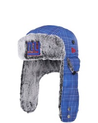 New Era Royal New York Giants Plaid Trapper Hat At Nordstrom