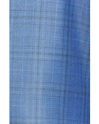 David Donahue Classic Fit Tonal Plaid Wool Sport Coat