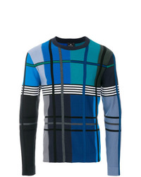 Ps By Paul Smith Checked Sweatshirt
